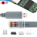 FTDI USB에서 RJ45 RS232 직렬 콘솔 케이블